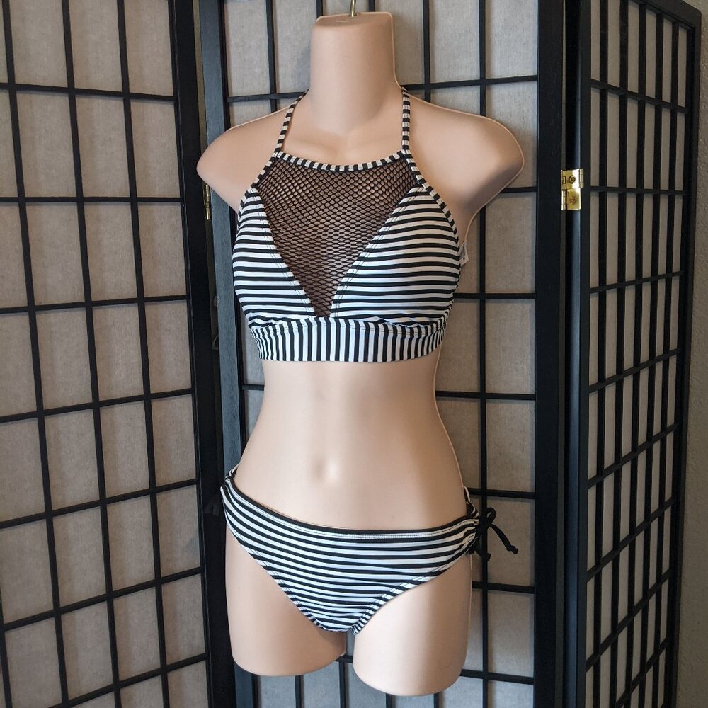 Mossimo High Neck Halter Bikini- Size S